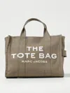 Marc Jacobs The Medium Tote Bag In Canvas In Green