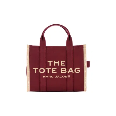 Pre-owned Marc Jacobs The Medium Tote Bag 'merlot' In Red