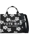 Marc Jacobs Daisy Print Canvas Medium Tote Bag With Adjustable Strap In Multicolor
