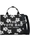 Marc Jacobs Daisy Print Canvas Medium Tote Bag With Adjustable Strap In Multicolor