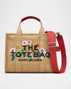 Marc Jacobs Raffia Medium The Daisy Tote Bag Handbag In Natural