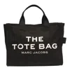 Marc Jacobs The Medium Tote Bag In Canvas In Black
