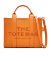 Marc Jacobs Tote The Medium Orange Letters Camel In Orange