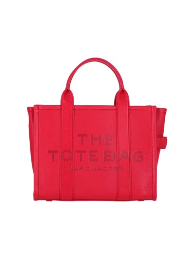 Marc Jacobs "the Medium Tote" Bag In Red