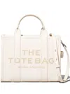 Marc Jacobs The Leather Medium Tote Bag In White