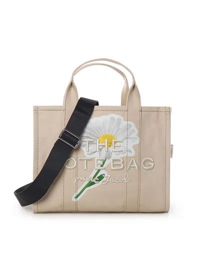 MARC JACOBS THE MEDIUM TOTE BAG WITH LOGO