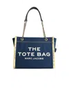 Marc Jacobs Medium 'tote' Denim Bag In Black