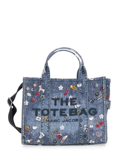 Marc Jacobs The Medium Tote In Blue