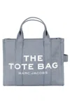 Marc Jacobs The Leather Medium Tote Bag In Blue Shadow