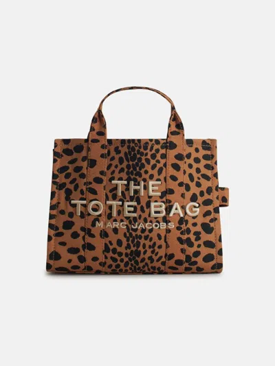 Marc Jacobs 'the Medium Tote' Brown Cotton Bag