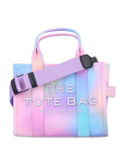 Marc Jacobs The Medium Tote Canvas Rainbow In Multi
