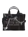 Marc Jacobs The Medium Tote Chain Print In Black