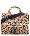 Marc Jacobs Cheetah Canvas The Large Tote Bag In Multi