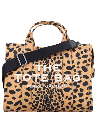 MARC JACOBS THE MEDIUM TOTE CHEETAH TOTE BAG