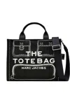 Marc Jacobs The Medium Tote Cotton Tote Bag In Black