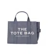 Marc Jacobs The Medium Tote Denim Blue Handbag In Blue