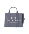 Marc Jacobs The Medium Tote Denim Blue Handbag In Blue