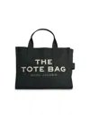 Marc Jacobs 'the Medium Tote' Green Cotton Bag In Green