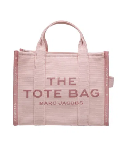 Marc Jacobs The Jacquard Medium Tote Bag In Rose