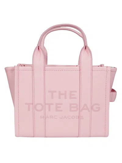 Marc Jacobs The Medium Tote Leather In Pink