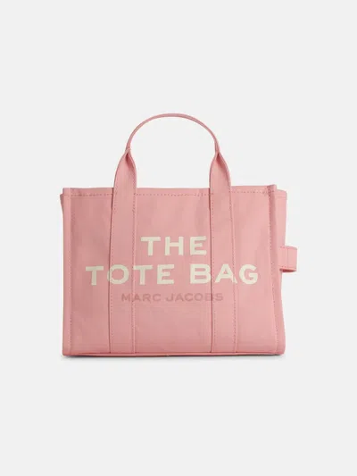 Marc Jacobs 'the Medium Tote' Pink Cotton Bag