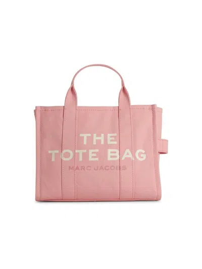 Marc Jacobs 'the Medium Tote' Pink Cotton Bag