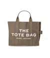Marc Jacobs The Medium Tote Slate Green Bag In Brown