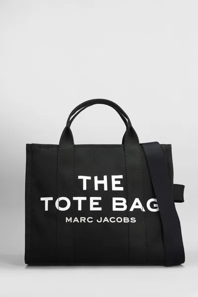 Marc Jacobs The Medium Tote Tote In Black Cotton