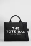 Marc Jacobs The Medium Tote Tote In Black Cotton In Black