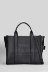 Marc Jacobs The Medium Tote Tote In Black Leather In Black