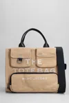 Marc Jacobs The Medium Tote Tote In Camel Cotton In Brown