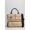 Marc Jacobs The Medium Tote Tote In Camel Cotton In Orange