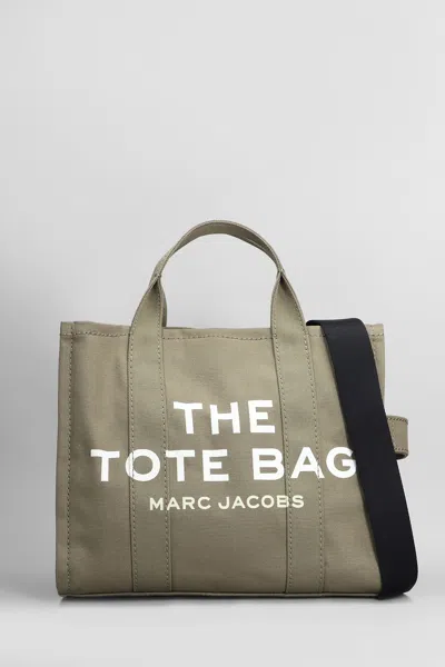 Marc Jacobs The Medium Tote Tote In Green Cotton