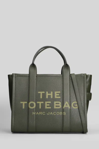 Marc Jacobs The Medium Tote Tote In Green Leather