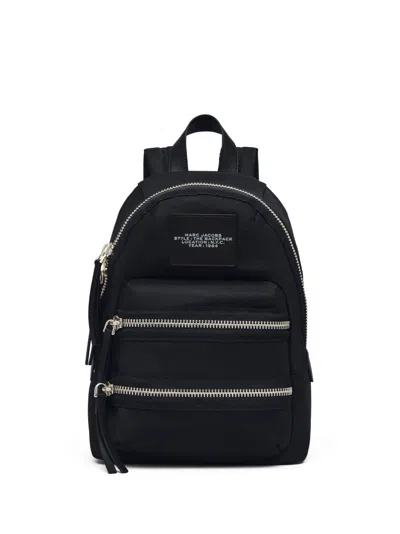 Marc Jacobs The Medium Zipped Backpack For Women In Black