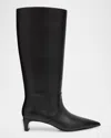 Marc Jacobs The Mel Leather Knee-high Boots In Black