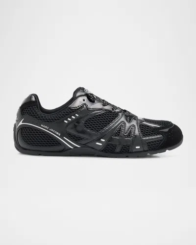 Marc Jacobs The Mesh 72 Spring Sneakers In Black