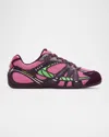 Marc Jacobs The 72 Spring Sneakers Raspberry Pink Multi In Pink