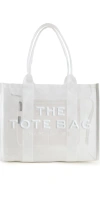 MARC JACOBS THE MESH LARGE TOTE BAG WHITE