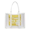 Marc Jacobs The Clear Crossbody Duffel Bag White In White