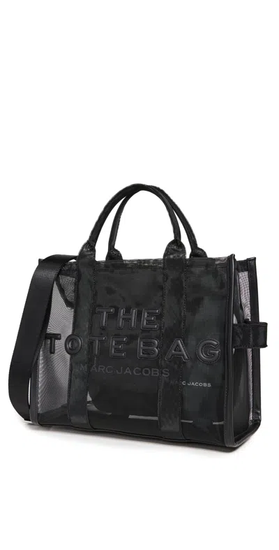 Marc Jacobs The Mesh Medium Tote Bag Blackout