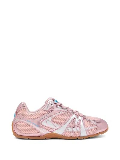 Marc Jacobs The Metallic 72 Spring Sneakers In Pink