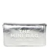 Marc Jacobs Mini Metallic Bag In Silver
