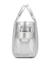Marc Jacobs The Crossbody Tote Bag Leather In Silver