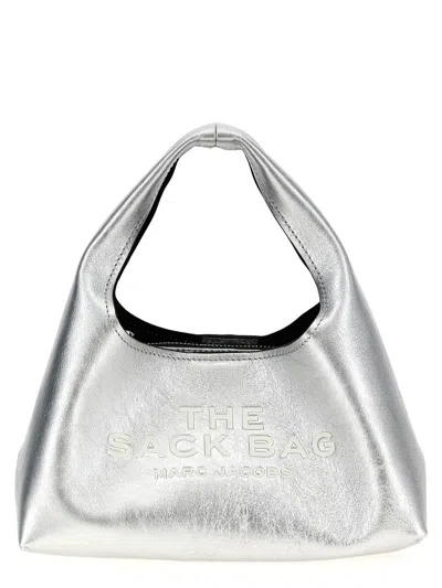 MARC JACOBS MARC JACOBS 'THE METALLIC LEATHER MINI SACK BAG' HANDBAG