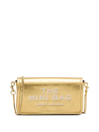 Marc Jacobs The Metallic Mini Bag In Gold
