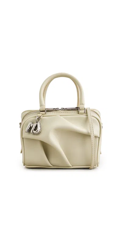 Marc Jacobs The Micro Bauletto Bag Bone In Brown