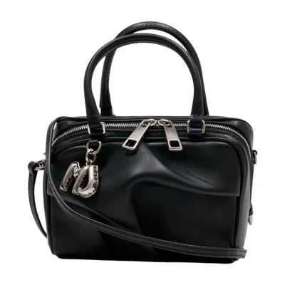 Marc Jacobs The Micro Bauletto Purse -  - Leather - Black In Purple