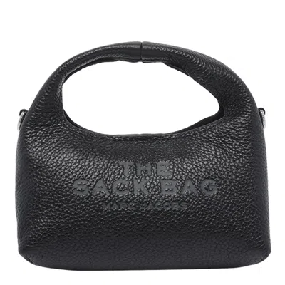 Marc Jacobs The Micro Crossbody Sack Bag In Black