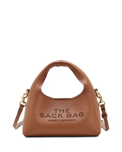 Marc Jacobs The Micro Crossbody Sack Bag In Brown